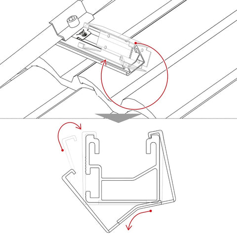 K2 Systems BlackCover SingleRail 36 | 2003523